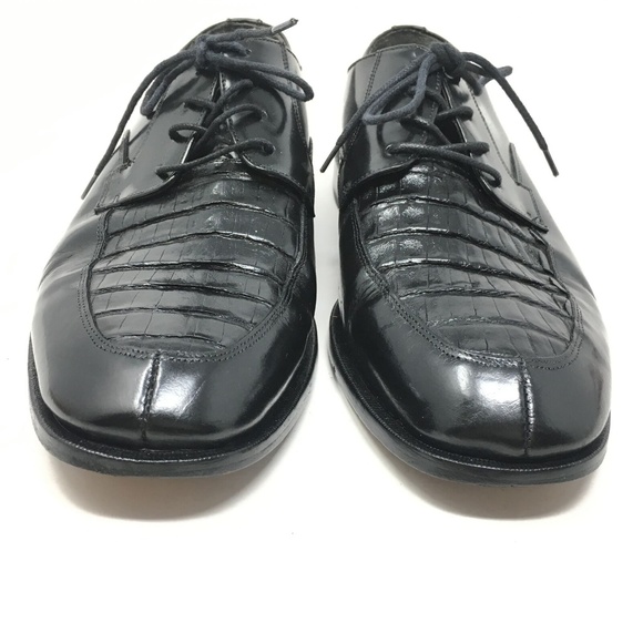 Florsheim Oxfords Shoes Size 9 EEE Black Alligator main image 6